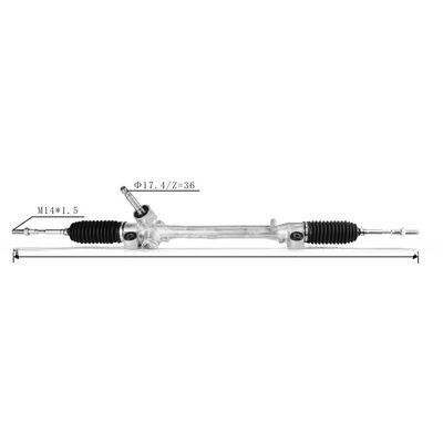 2019- Anno TOYOTA EU Car Fitting Steering Rack per Toyota Yaris NCP150 NCP151 45510-0D490